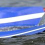 κουπιά κωπηλασίας με ελληνική σημαία