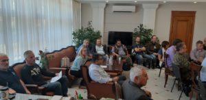 συνεδρίαση συντονιστικού οργάνου πολιτικής προστασίας