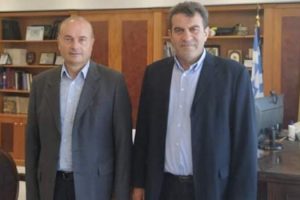 Εκετελεστικός Γραμματέας Γ. Γρηγοριάδης-Αντιπεριφερειάρχης Καστοριάς Δ. Σαββόπουλος