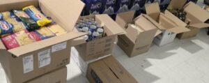 συγκέντρωση τροφίμων
