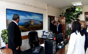 επίσκεψη γενικής προξένου Αμερικής