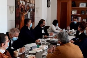 Σύσκεψη στην Π.Ε. Καστοριάς για τον προγραμματισμό & την πορεία των έργων παρουσία του Περιφερειάρχη Δυτικής Μακεδονίας Γιώργου Κασαπίδη.