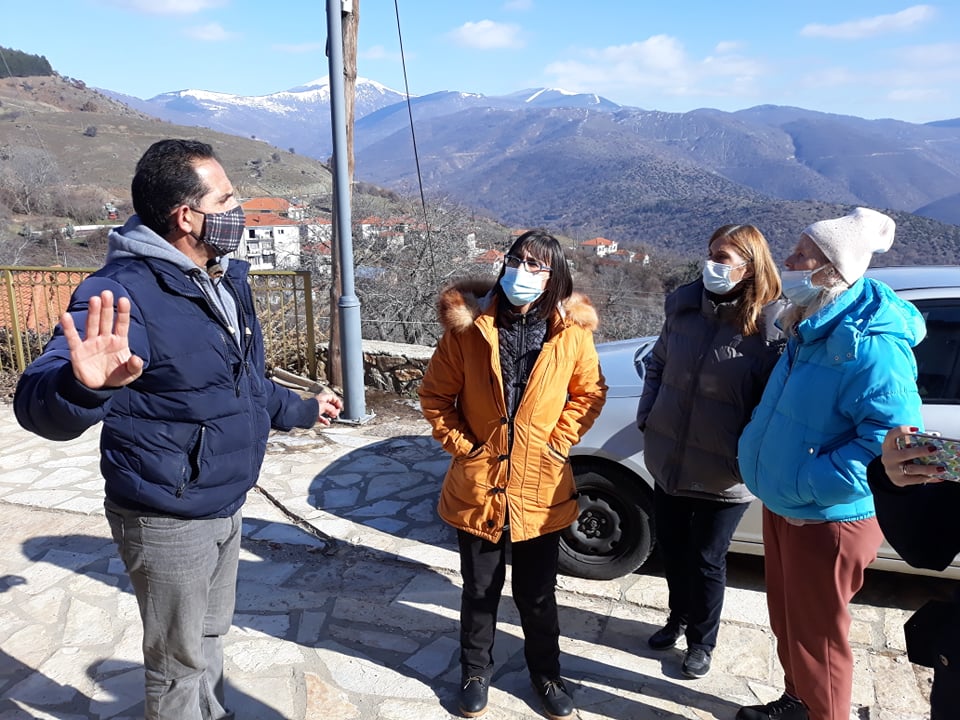 Συνεχίζεται ο Επιτόπιος Έλεγχος στα σεισμόπληκτα χωριά της Καστοριάς.