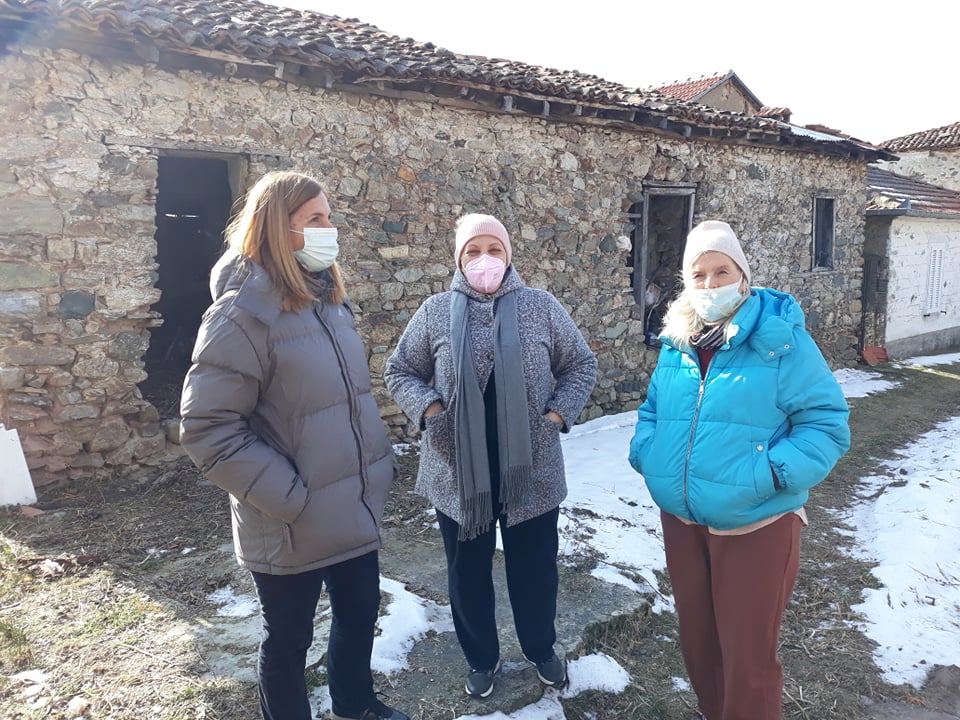 Συνεχίζεται ο Επιτόπιος Έλεγχος στα σεισμόπληκτα χωριά της Καστοριάς.