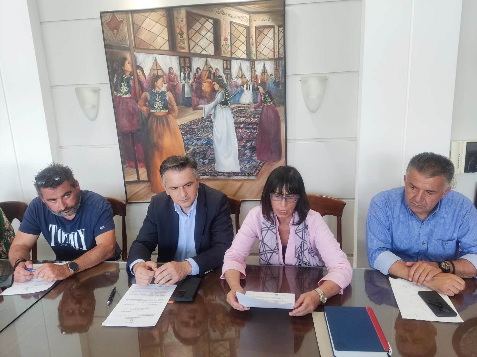 υπογραφή σύμβασης Βελτίωση Οδικής Ασφάλειας ΠΕ Καστοριάς