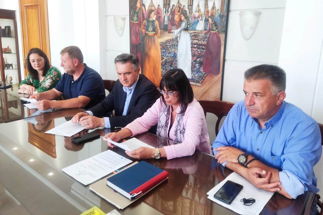υπογραφή σύμβασης Συντήρηση Δρόμου Λιανοτόπι Σκάλα