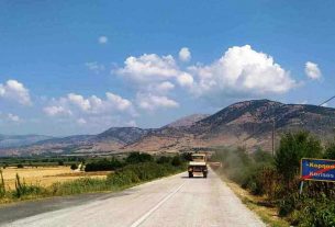 κοπή χόρτων προς Κορησό