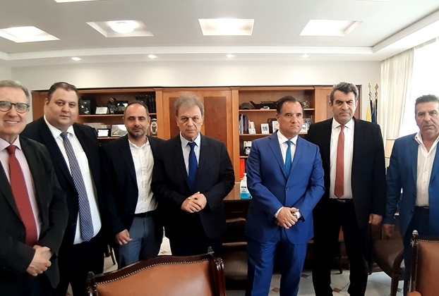 Συνάντηση του Αντιπεριφερειάρχη Καστοριάς, Δημήτρη Σαββόπουλου, με τον Υπουργό Υγείας, Άδωνι Γεωργιάδη.