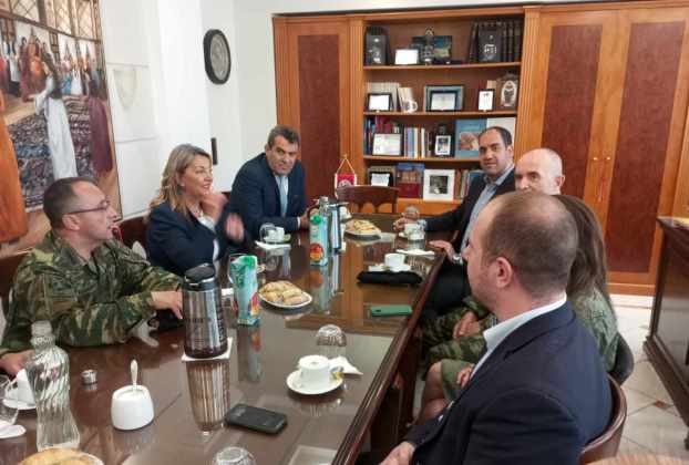 επίσκεψη Υφυπουργού Εθνικής Άμυνας Γιάννη Κεφαλλογιάννη στην Καστοριά