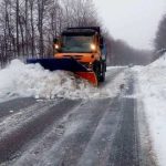 Αποχιονισμός στο δρόμο Κλεισούρας Βλάστης