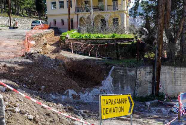 αυτοψία στις εργασίες στο Γηροκομείο Καστοριάς