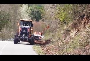 Εργασίες κοπής κλαδιών και διαμόρφωσης τάφρων