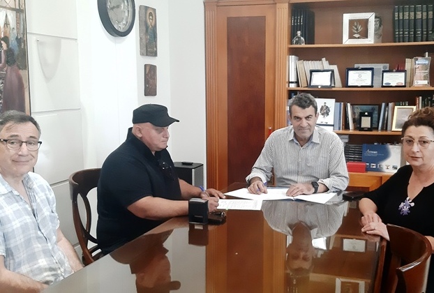 Υπογραφή Σύμβασης για Σωστικές Παρεμβάσεις στον Ιερό Ναό Εισοδίων της Θεοτόκου στη Βασιλειάδα