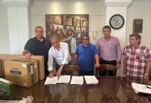Παραχώρηση Εξοπλισμού Ασύρματου Δικτύου στον Σύλλογο Ραδιοερασιτεχνών Καστοριάς από την Π.Ε. Καστοριάς