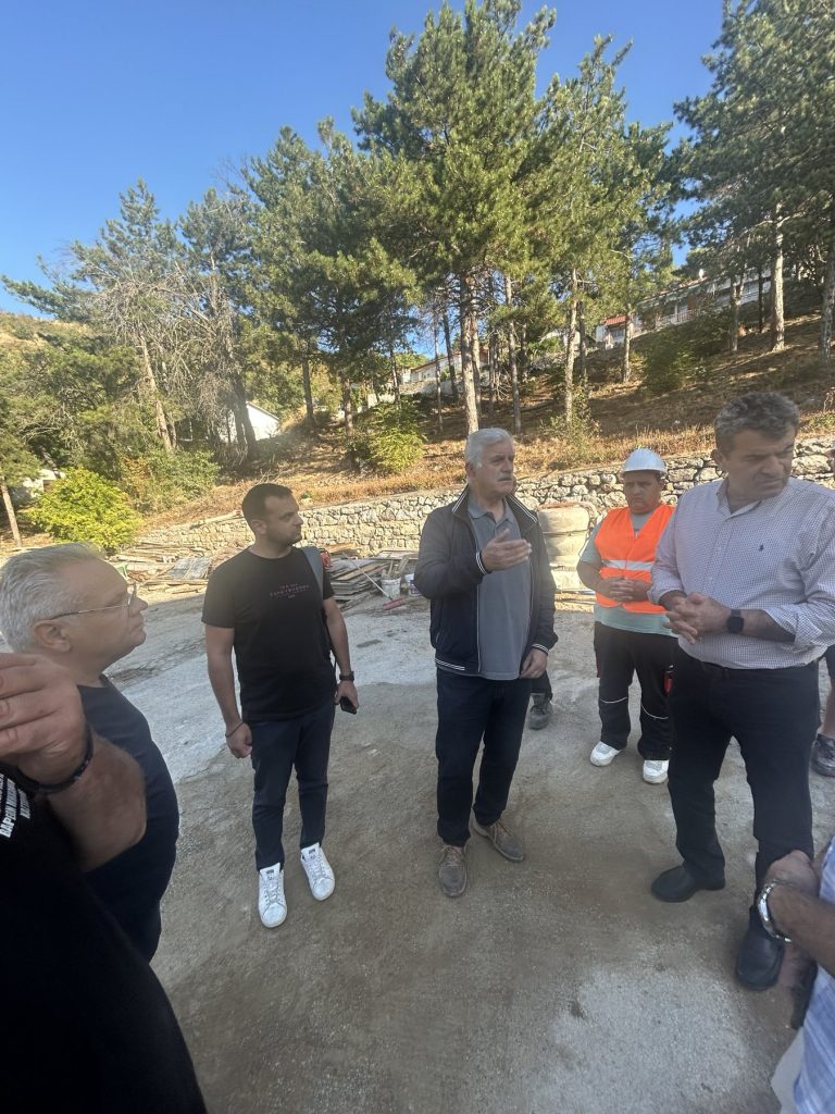 Αυτοψία του Αντιπεριφερειάρχη Δ. Σαββόπουλου στις εργασίες αναβάθμισης του Γηροκομείου Καστοριάς