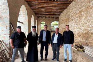 εργασιών στον Ιερό Ναό Εισοδίων της Θεοτόκου στη Βασιλειάδα