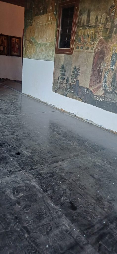 εργασιών στον Ιερό Ναό Εισοδίων της Θεοτόκου στη Βασιλειάδα