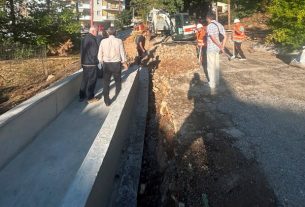 Αυτοψία του Αντιπεριφερειάρχη Δ. Σαββόπουλου στις εργασίες αναβάθμισης του Γηροκομείου Καστοριάς