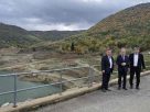Επίσκεψη του Περιφερειάρχη Δυτικής Μακεδονίας Γιώργου Αμανατίδη, στο Φράγμα του Βράχου