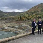 Επίσκεψη του Περιφερειάρχη Δυτικής Μακεδονίας Γιώργου Αμανατίδη, στο Φράγμα του Βράχου