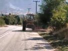 Κοπή χόρτων στον δρόμο Μανιάκι – Άργος Ορεστικό