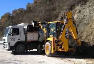 Άρση κατάπτωσης στον δρόμο προς Νεστόριο