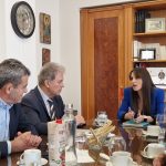 Συνάντηση του Περιφερειάρχη και του Αντιπεριφερειάρχη με την Υφυπουργό Εσωτερικών.