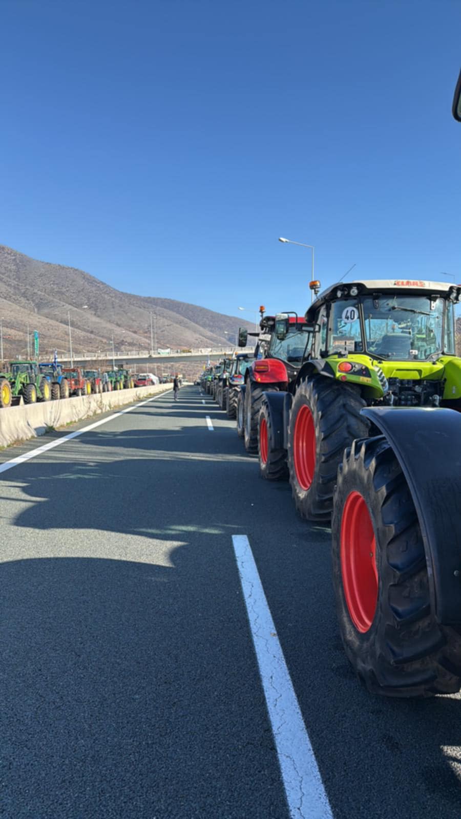 Μπλόκο των Αγροτών στη Σιάτιστα