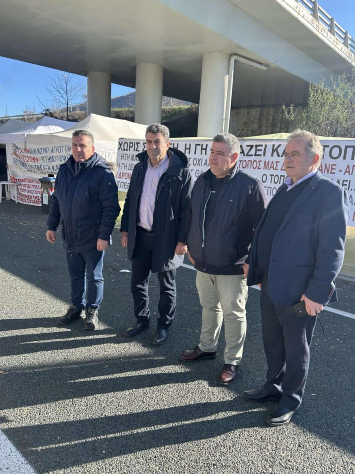 Μπλόκο των Αγροτών στη Σιάτιστα