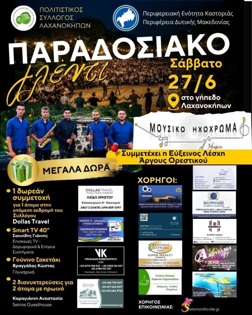 Αφίσα_Εκδηλώσεις Λαχανόκηπους2026