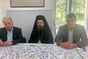 Υπογραφή Προγραμματικής Σύμβασης για την ανακατασκευή της οροφής του δυτικού περιστώου στον Ιερό Ναό Εισοδίων της Θεοτόκου Βασιλειάδας, πρ. 35.000 ευρώ