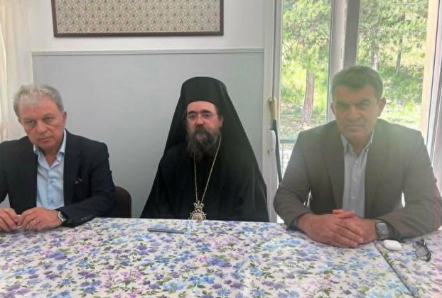 Υπογραφή Προγραμματικής Σύμβασης για την ανακατασκευή της οροφής του δυτικού περιστώου στον Ιερό Ναό Εισοδίων της Θεοτόκου Βασιλειάδας, πρ. 35.000 ευρώ