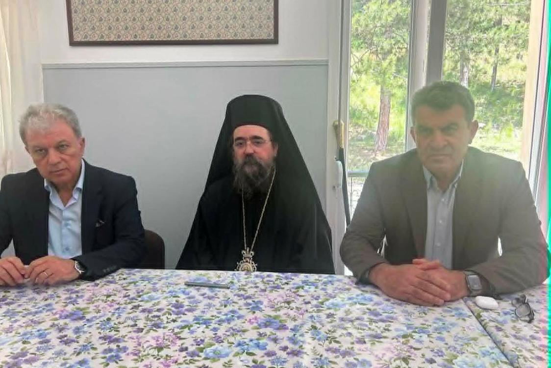 Υπογραφή Προγραμματικής Σύμβασης για την ανακατασκευή της οροφής του δυτικού περιστώου στον Ιερό Ναό Εισοδίων της Θεοτόκου Βασιλειάδας, πρ. 35.000 ευρώ