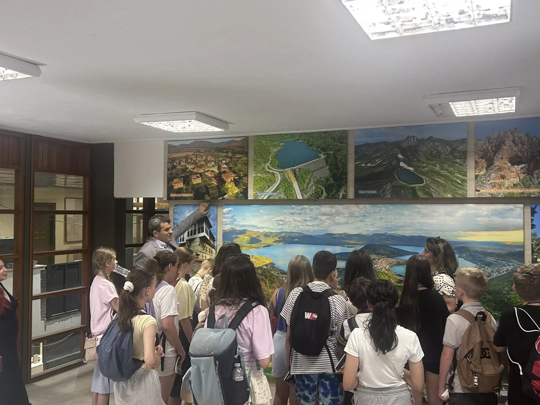 Υποδοχή Πολωνών μαθητών από τον Αντιπεριφερειάρχη Καστοριάς