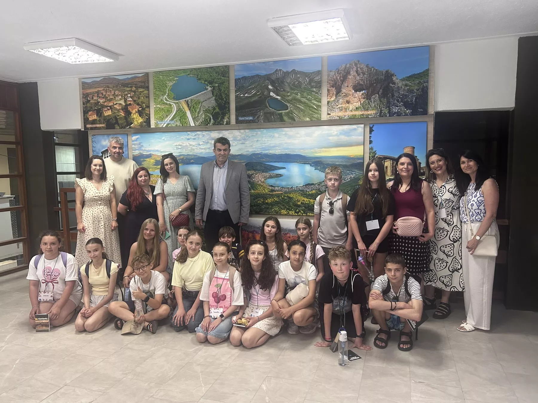 Υποδοχή Πολωνών μαθητών από τον Αντιπεριφερειάρχη Καστοριάς