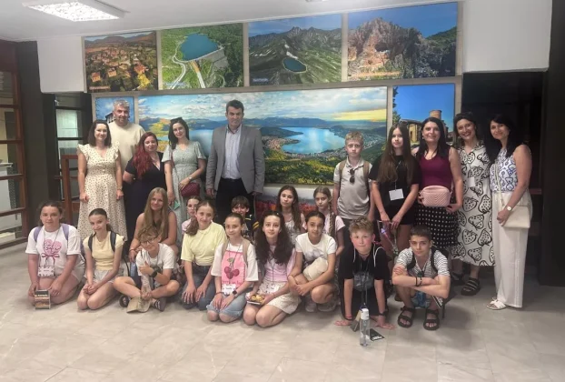 Υποδοχή Πολωνών μαθητών από τον Αντιπεριφερειάρχη Καστοριάς