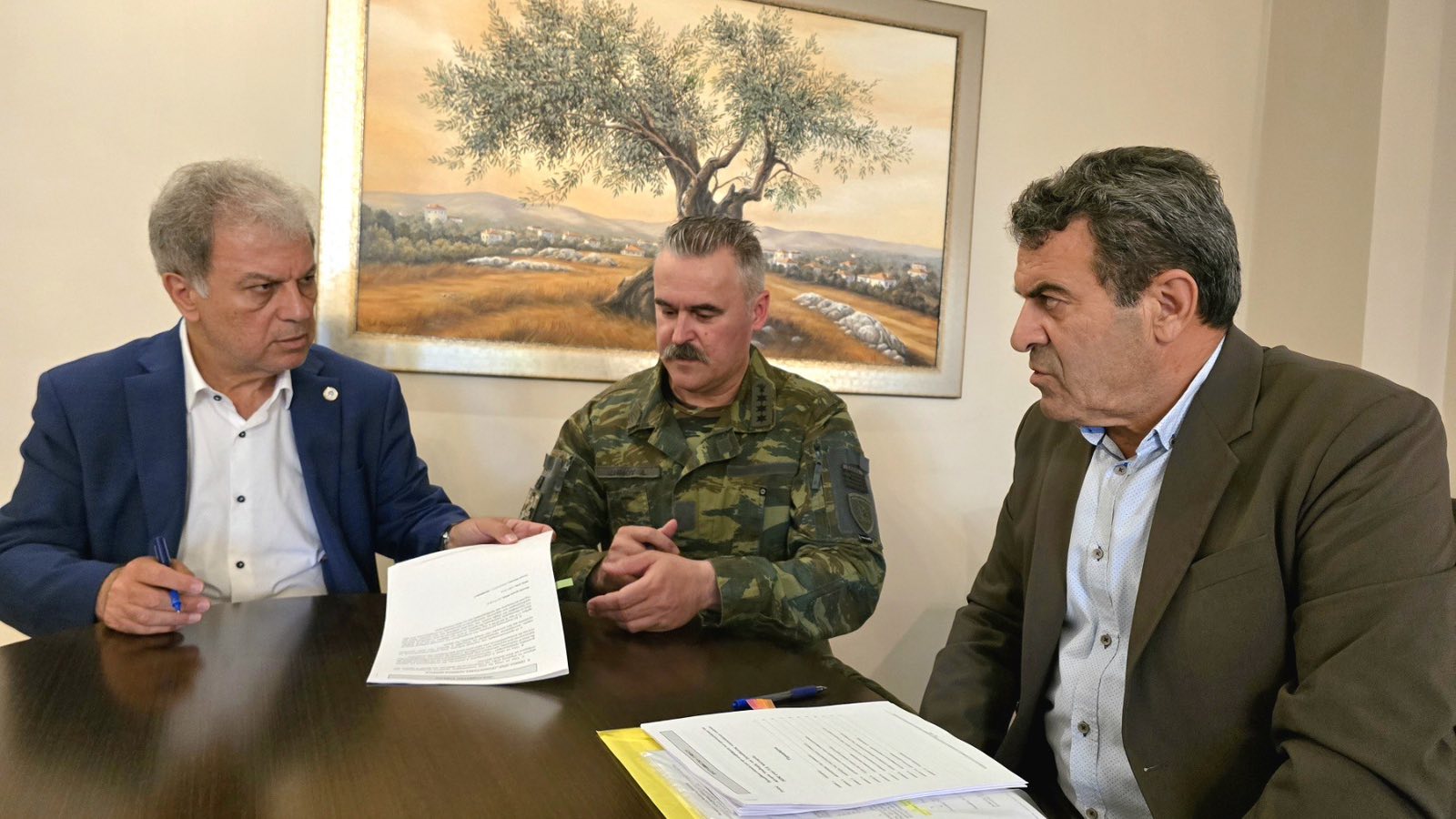 υπογραφή Νέα Αίθουσα Κατάταξης Νεοσυλλέκτων