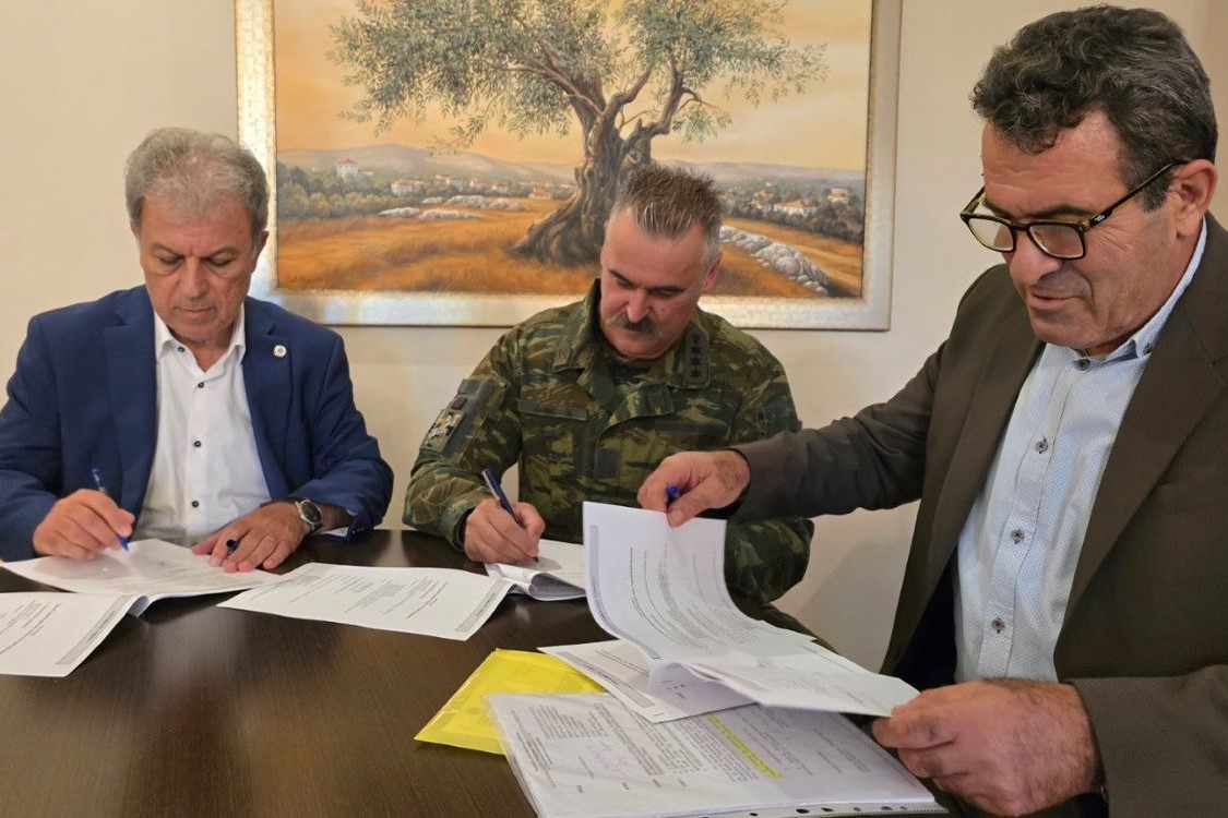 υπογραφή Νέα Αίθουσα Κατάταξης Νεοσυλλέκτων